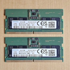 Memorie Ram 2 x modul 8GB kit SODIMM DDR5 5600 Samsung