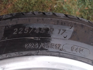 Vând jante  mercedes  pe 17 cu cauciucuri Michelin  - imagine 5
