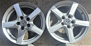 Jante VW skoda audi,seat 5x112 pe 16,originale - imagine 2