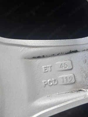 Jante VW skoda audi,seat 5x112 pe 16,originale - imagine 5