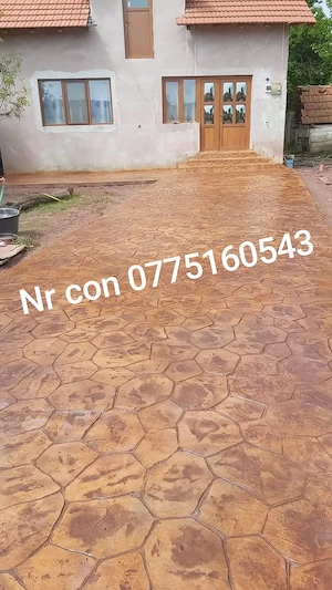 Beton amprentat Marius
