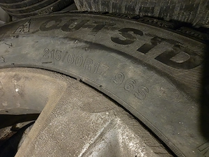 Jante Nissan Qashqai 215/60R17 iarnă - imagine 2