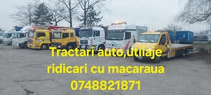 Tractari auto ridicari cu macaraua