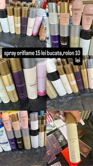 spray oriflame 15 lei buc
