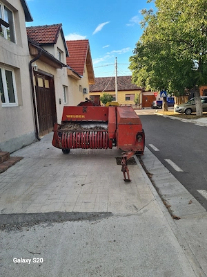 Presa balotiera Welger Ap 45 ,Remorca  - imagine 2