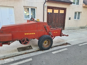 Presa balotiera Welger Ap 45 ,Remorca 