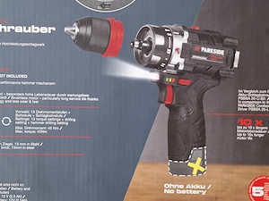 Masina de gaurit si insurubat cu percutie Parkside Brushless   Performance - PSBSAP 12 A1