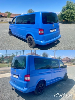 Volkswagen T5 Caravelle 2.5 Diesel Klima Carlig 9 Locuri - imagine 3