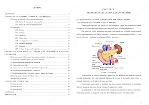 Îngrijirea pacientului cu Pancreatită - Lucrare diplomă  licență AMG