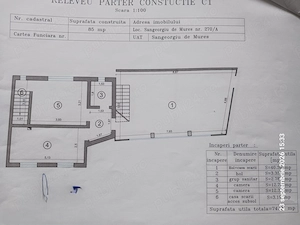DE VÂNZARE: Casă cu 2 etaje cu încălzire centrală și curent trifazic în Sângeorgiu de Mureș - imagine 3