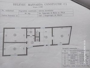 DE VÂNZARE: Casă cu 2 etaje cu încălzire centrală și curent trifazic în Sângeorgiu de Mureș - imagine 4