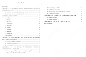 Îngrijirea pacientului cu Colecistită - Lucrare diplomă  licență AMG