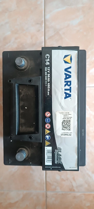 Baterie Varta black dynamic 56 Ah - imagine 2