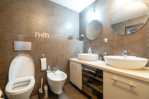 Vand Duplex in Bistrita Lac , cu 6 camere mobilat Lux 270     m  - imagine 10