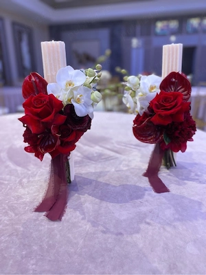 Lumânări Cununie și Botez Elegante   Julias Flowers (București - Ilfov)