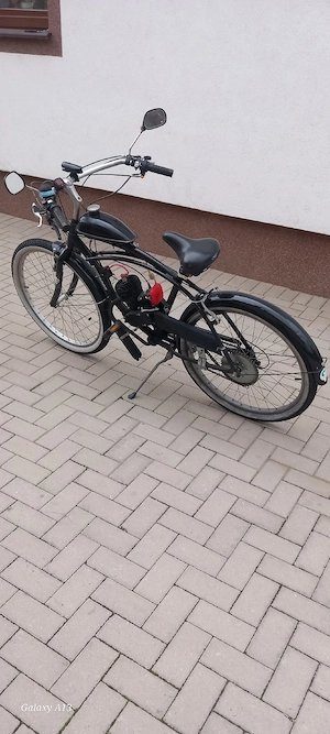 bicicleta cruiser cu motor - imagine 2