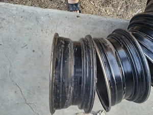 Set 4 jante tablă 15" 5x100 ET38 CB57.1 - VW Golf, Bora, Octavia, Leon - imagine 4