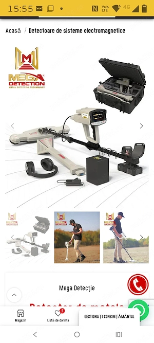 Detector metale Scaner  Phoenix 3D