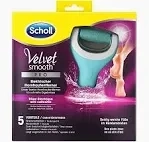 Pila electrică pentru calusuri, Dr.Scholl's, set cu dispozitiv și stație de încărcare