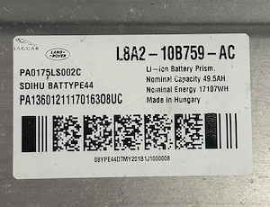 Modul Stocare Baterie Jaguar 17,1 Kwh 345,6V Samsung SDI