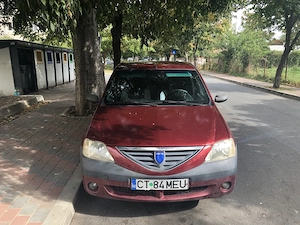Dacia Logan 1.4 mpi, Aer Conditionat, Servo, Culoare Visinie
