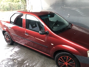 Dacia Logan 1.4 mpi, Aer Conditionat, Servo, Culoare Visinie - imagine 5