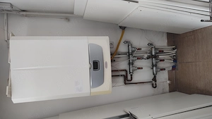 Centrală termică pe gaz Immergas Zeus Superior 32 kW   funcțională, revizii la zi