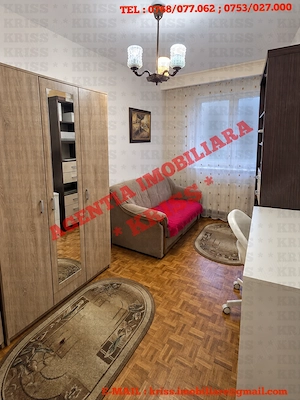 Apartament 4 Camere Semicentral-NEGRU VODĂ Confort 1 Decomandat 79Mp. Etaj 3 Din 4 Mobilat Și Utilat - imagine 5