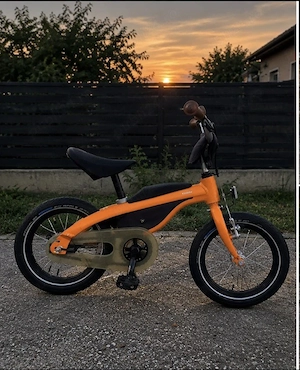 BMW Kidsbike 14 zoll in design tipic BMW