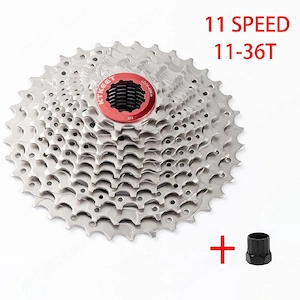 Casetă bicicletă 11 viteze 11-36T Shimano   SRAM   SunRace 