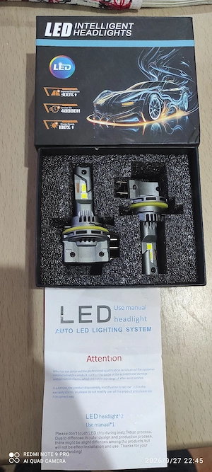 Vand bec Led faza lungă DEDICAT GOLF 6