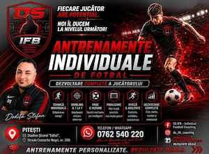   Antrenamente INDIVIDUALE de FOTBAL   Pitesti