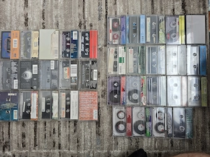 Lot   Colectie 30 Casete Audio - Rock, Heavy Metal, Dance, Hip-Hop (Helloween, Prodigy, Slayer etc.)