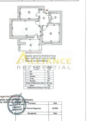 Apartament 2 camere | Grand Krystal |  Parcare inclusa - imagine 9