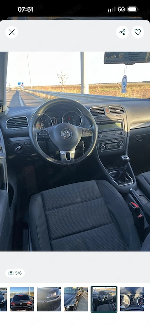 golf6 2.0 tdi 110 cp 2010 - imagine 2