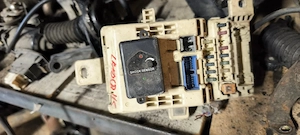 panou sigurante modul maneta  bloc lumini stergator parbriz electromotor Toyota Land Cruiser 