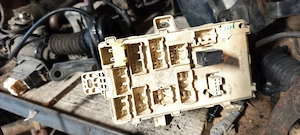 panou sigurante modul maneta  bloc lumini stergator parbriz electromotor Toyota Land Cruiser  - imagine 2