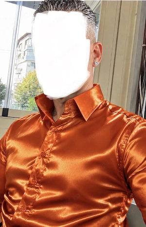Pasiv elegant discret la cămașă matasa vip , pentru un cuplu elegant discret sau un domn elegant