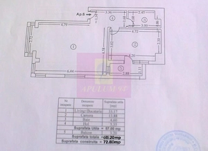 Apartament 2 camere de vânzare – zona bisericii Bazilescu - imagine 8