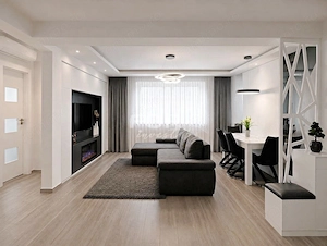 Apartament 2 camere, 2 parcari, bloc nou malul Crisului Oradea