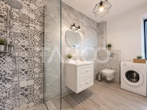 Casa spatioasa de inchiriat 5 camere 2 bai 2 locuri parcare Selimbar - imagine 13
