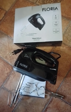 Mixer de mână 150W NOU în cutie 7 trepte de  viteze