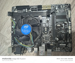Placă de bază Gigabyte GA-B85M-D3V cu cooler Intel