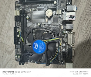Placă de bază Gigabyte GA-H81M-S2V cu cooler Intel