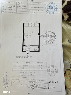 Studio 38mp | Loc de parcare subteran inclus  | Drumul Taberei | - imagine 11