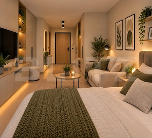 BLOC NOU !! Apartament 1 camere, 39.00 mp, La un SUPER PRET !!  - imagine 8