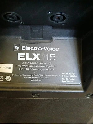 Boxe Dynacord Electrovoice