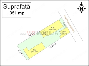 BUCURESTII NOI - STRADAL, teren intravilan, suprafata 351 mp - imagine 4