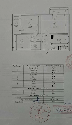 Vanzare Apartament 3 camere, etaj 2, bloc reabilitat, metrou Tudor Vladimirescu - imagine 6