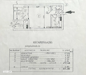 Garsonieră 30 mp | Proprietar | Plaza România | Etaj 7/10 - imagine 9